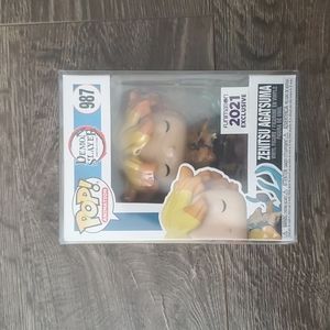 Demon Slayer Zenitsu Agatsuma Funimation 2021 Anime Funko Pop #987